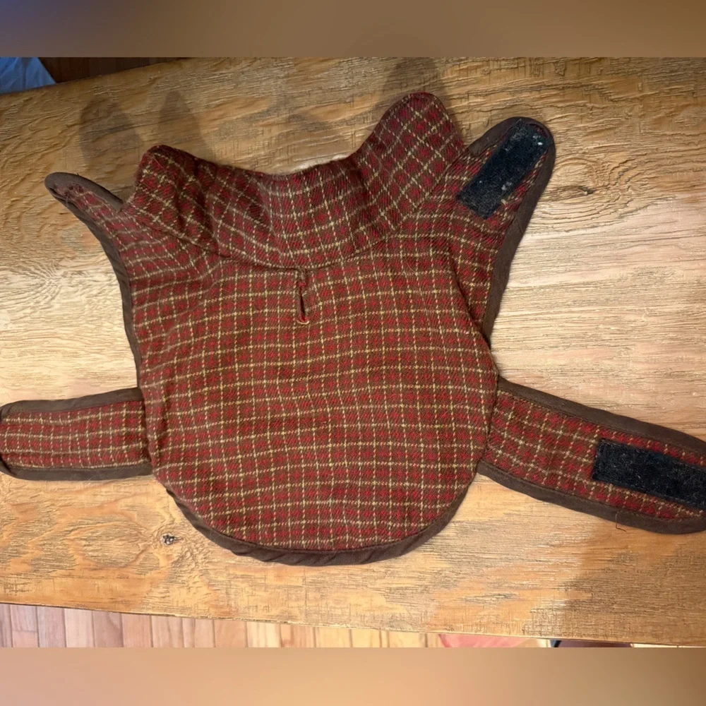 Woolrich Quilted Red Pet Suede and Flannel Jacket
